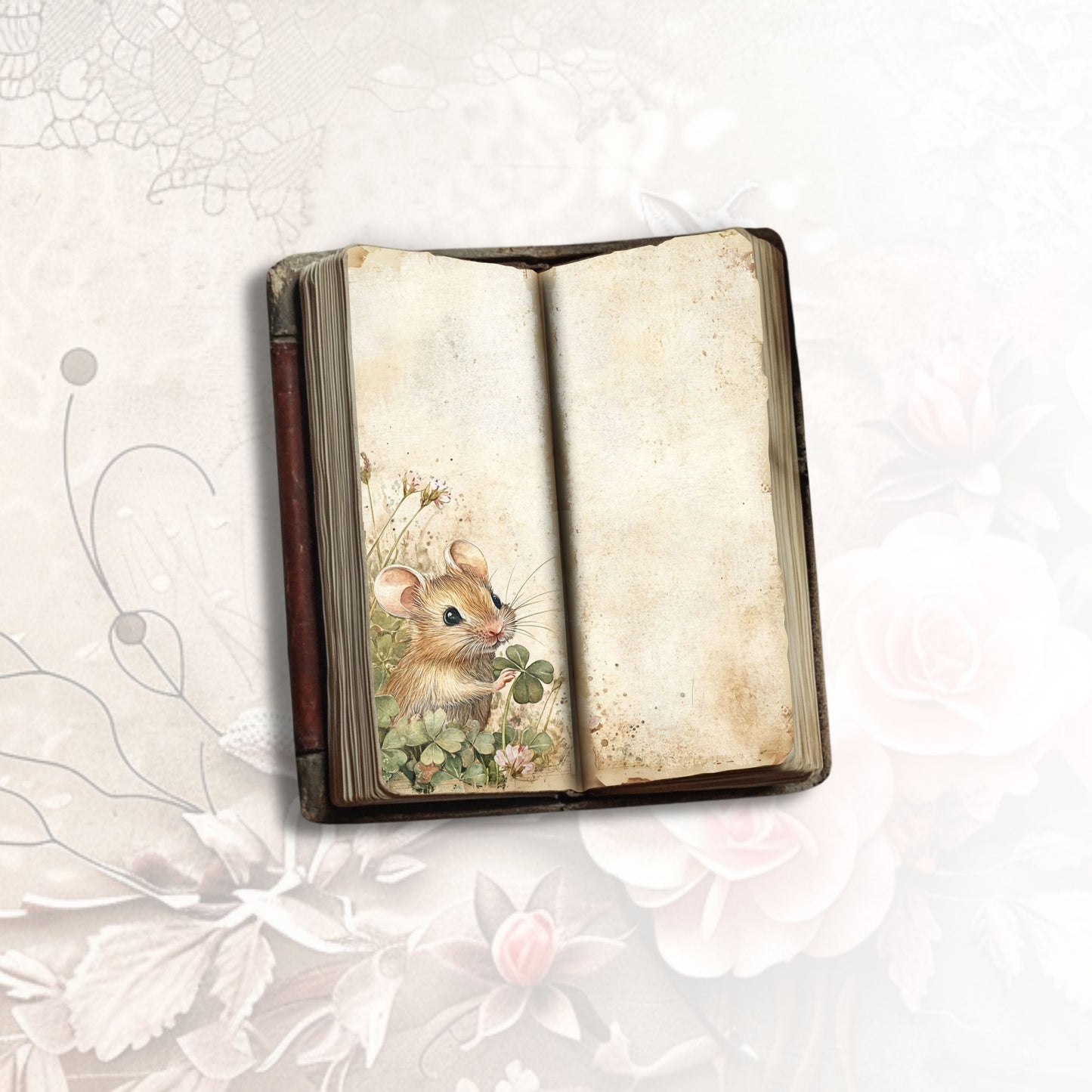 Wandering Meadow Tall Journal Pages