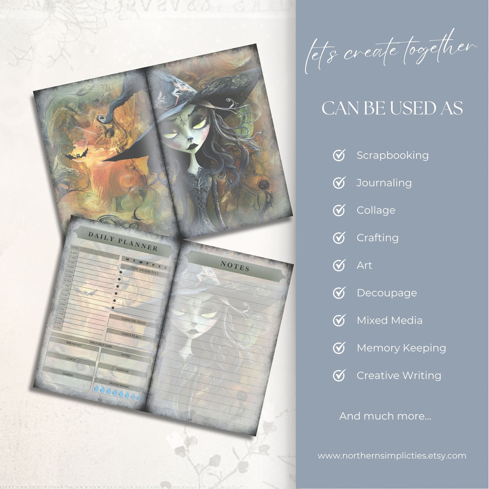Spooky Reflections Junk Planner