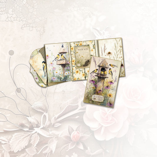 Golden Visitor Accordion Folio Kit