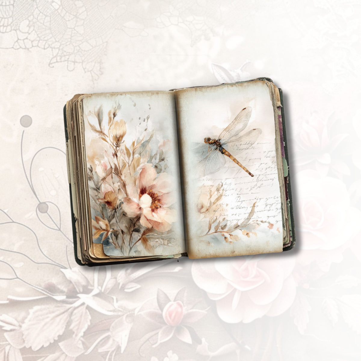 Dragonfly Dreams Journal Pages
