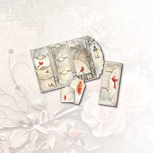Scarlet Visitor Tall Folio Kit