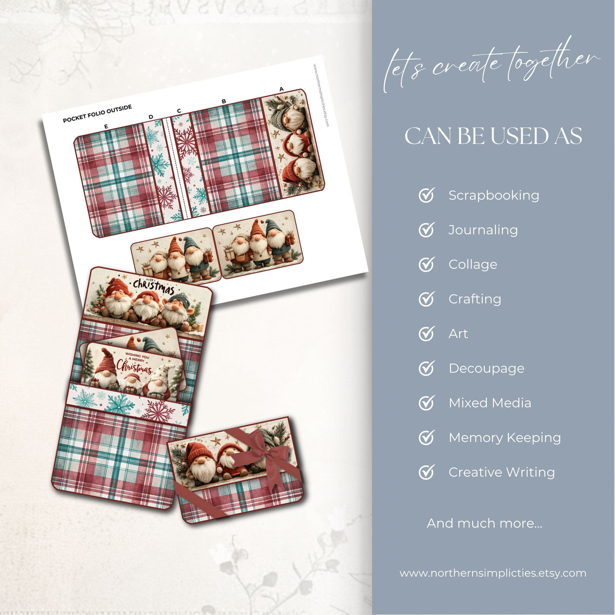 Merry Message Pocket Folio