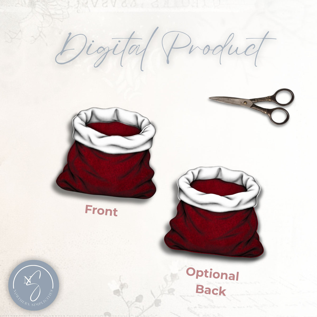 Santa Stash Illusion Pocket