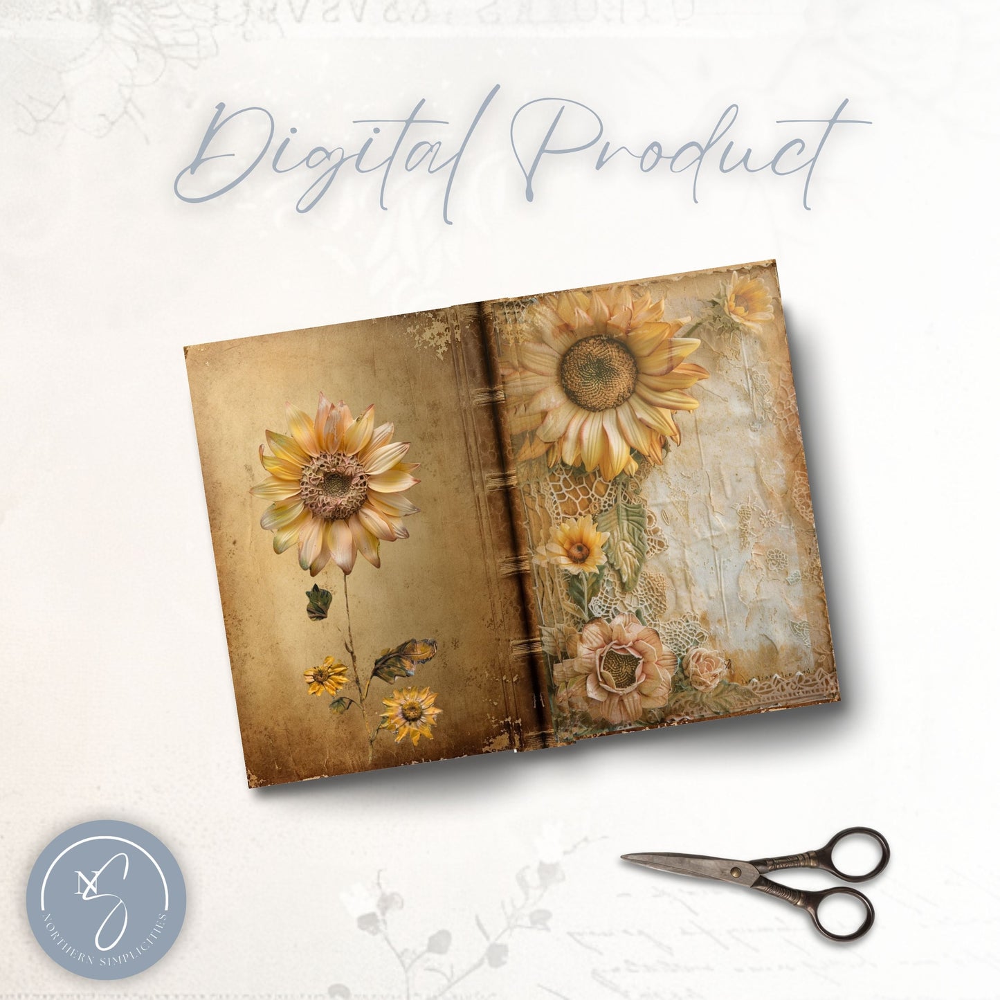 Sunflower Bliss Journal Cover