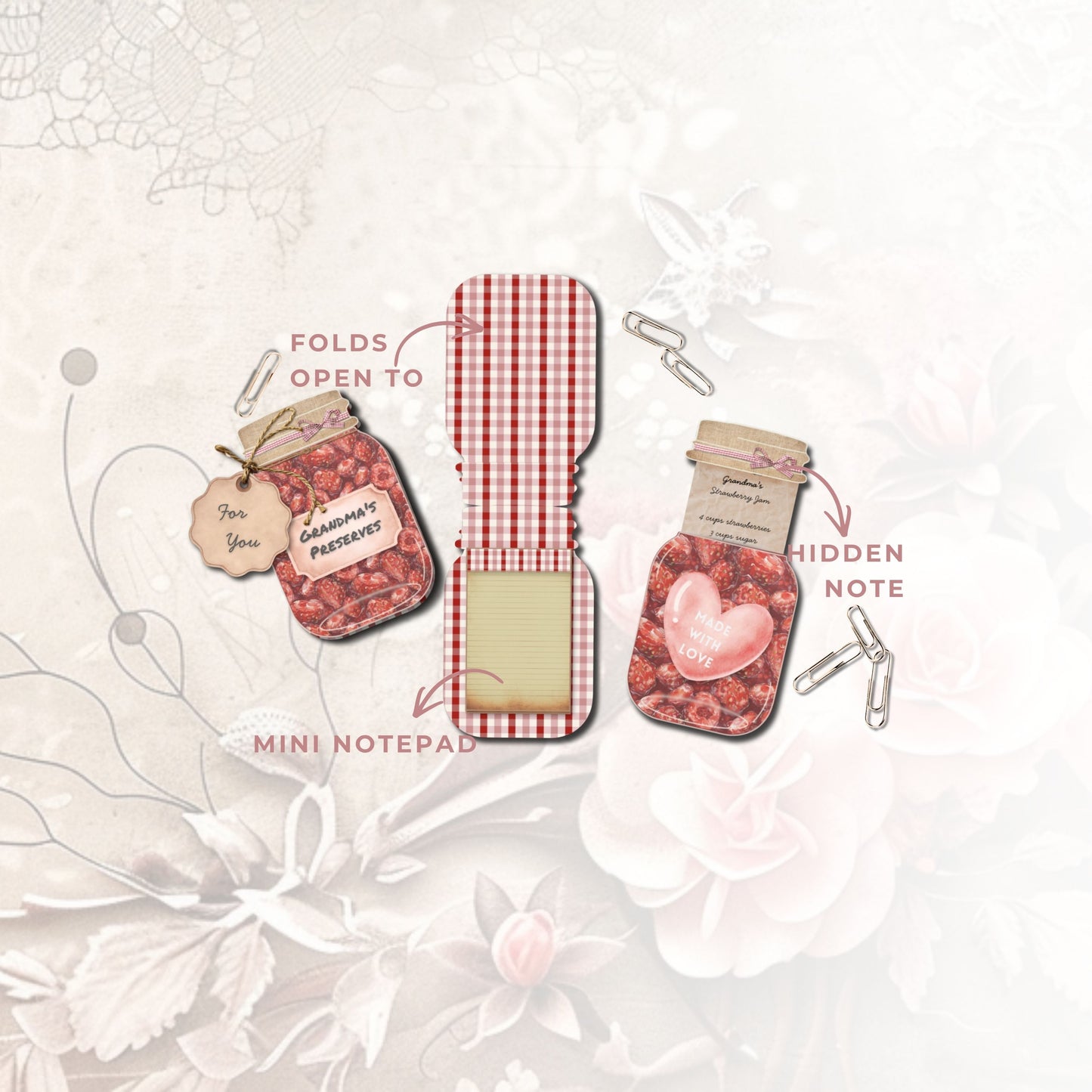 Grandma's Preserves Hidden Paperclip