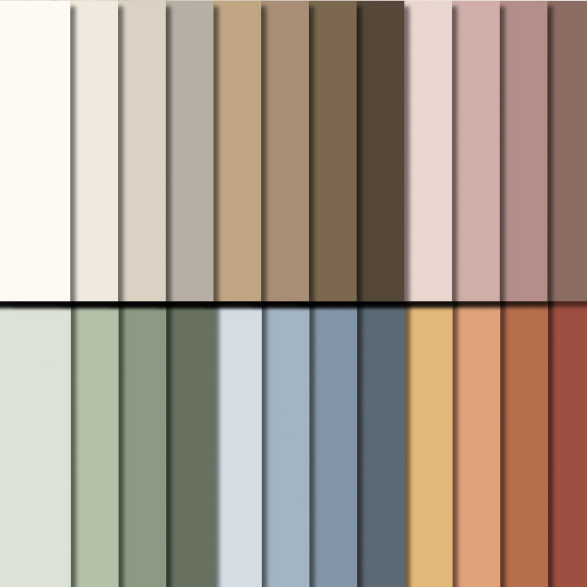 Harvest Haze Seamless Papers