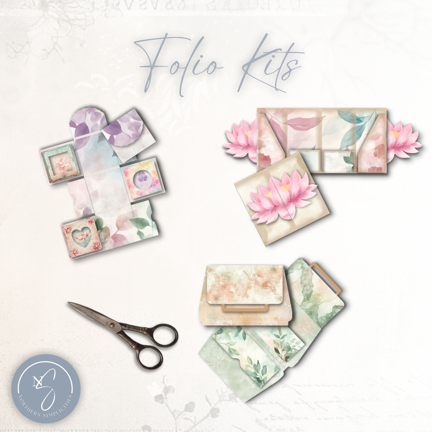 Lotus Awakening Junk Journal Kit