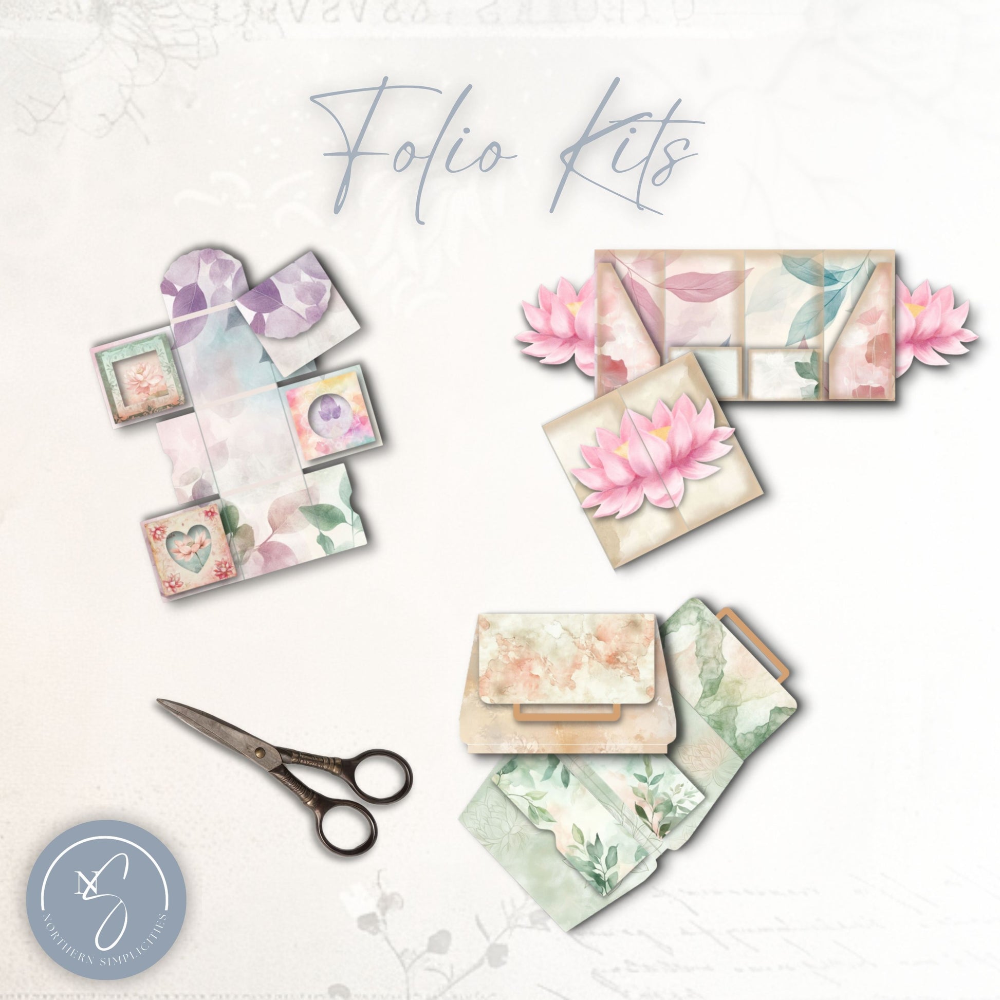 Lotus Awakening Junk Journal Kit
