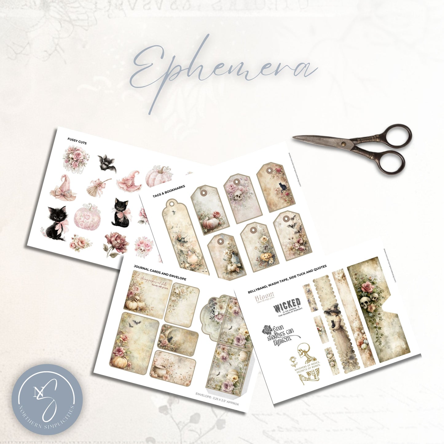Wicked Garden Junk Journal Kit