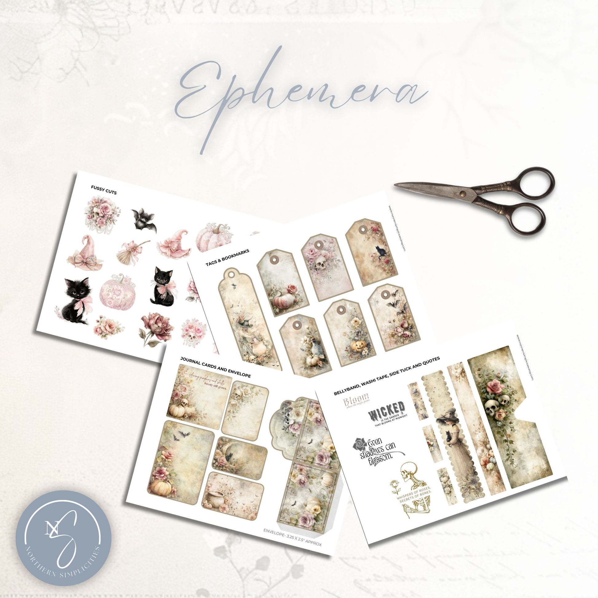 Wicked Garden Junk Journal Kit
