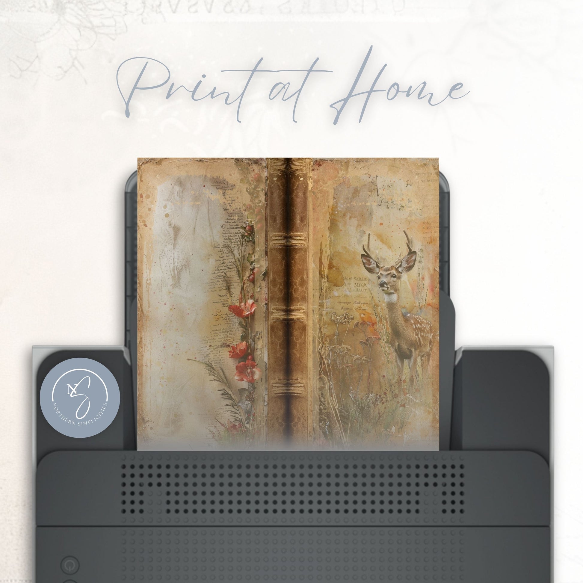 Enchanted Woodland Tall Journal Cover