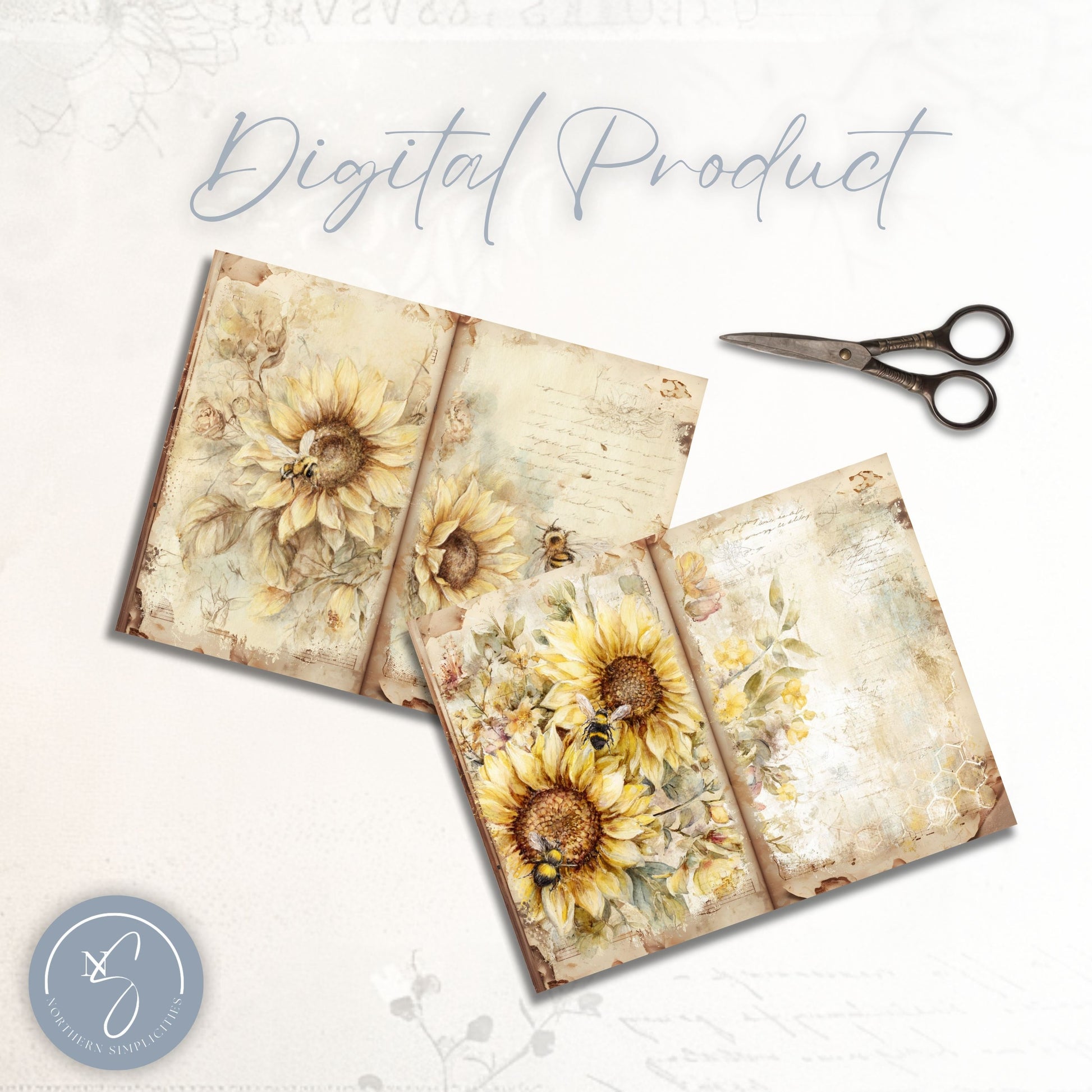 Honey Garden Journal Pages