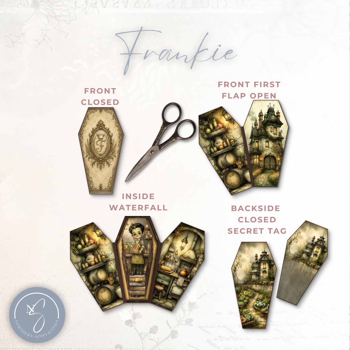 Midnight Manor Collection Waterfall Hidden Paperclip Bundle