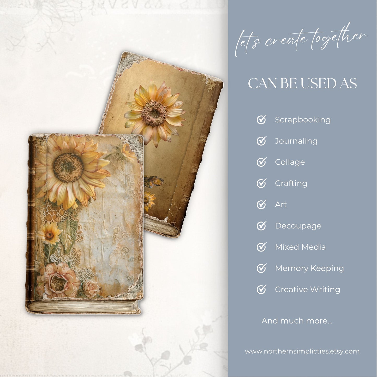 Sunflower Bliss Journal Cover