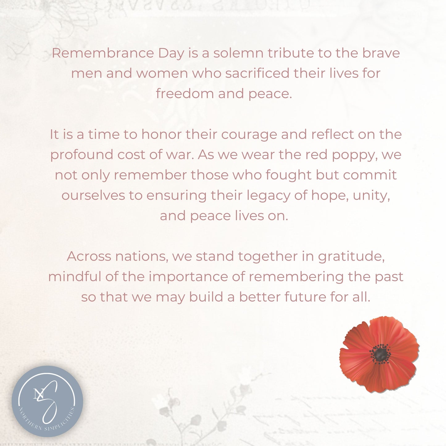 Lest We Forget Digital Papers