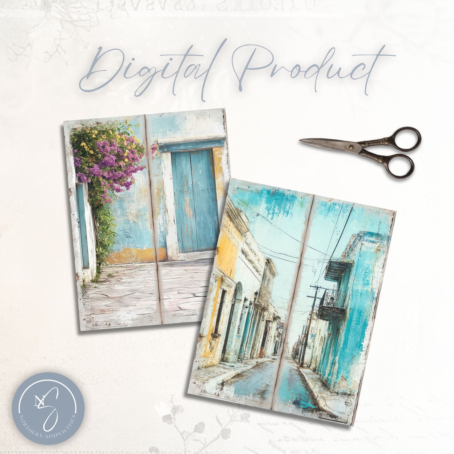 Casa de Recuerdos Tall Journal Pages