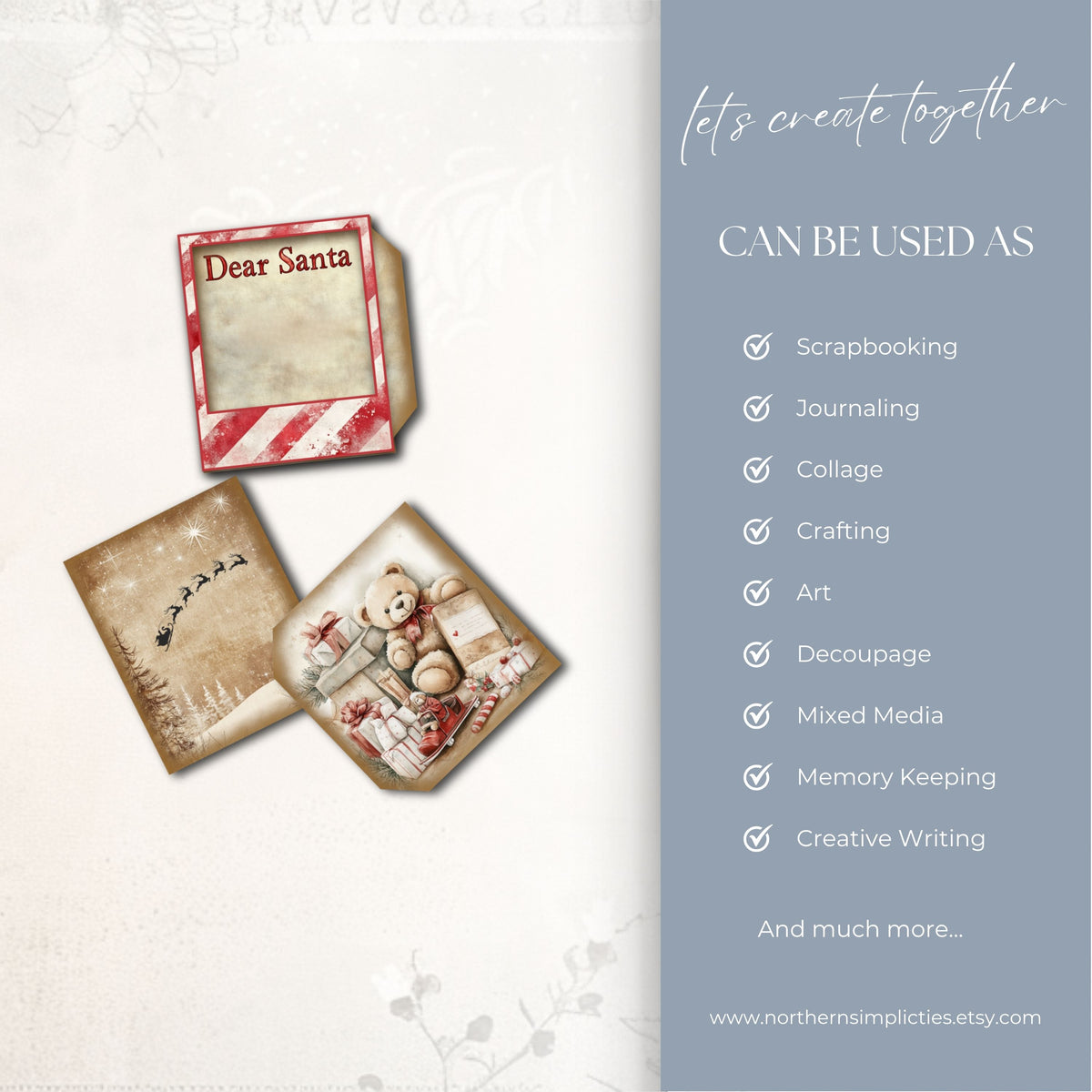 Dear Santa Photo Pocket