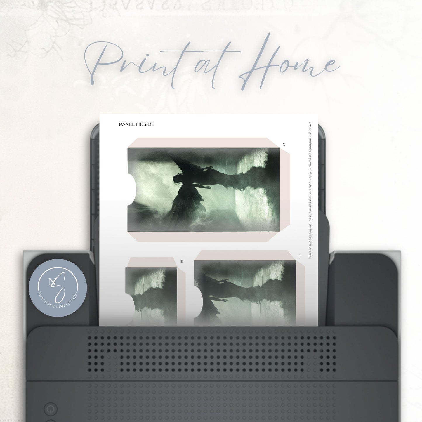 Gothic Fae Tall Folio