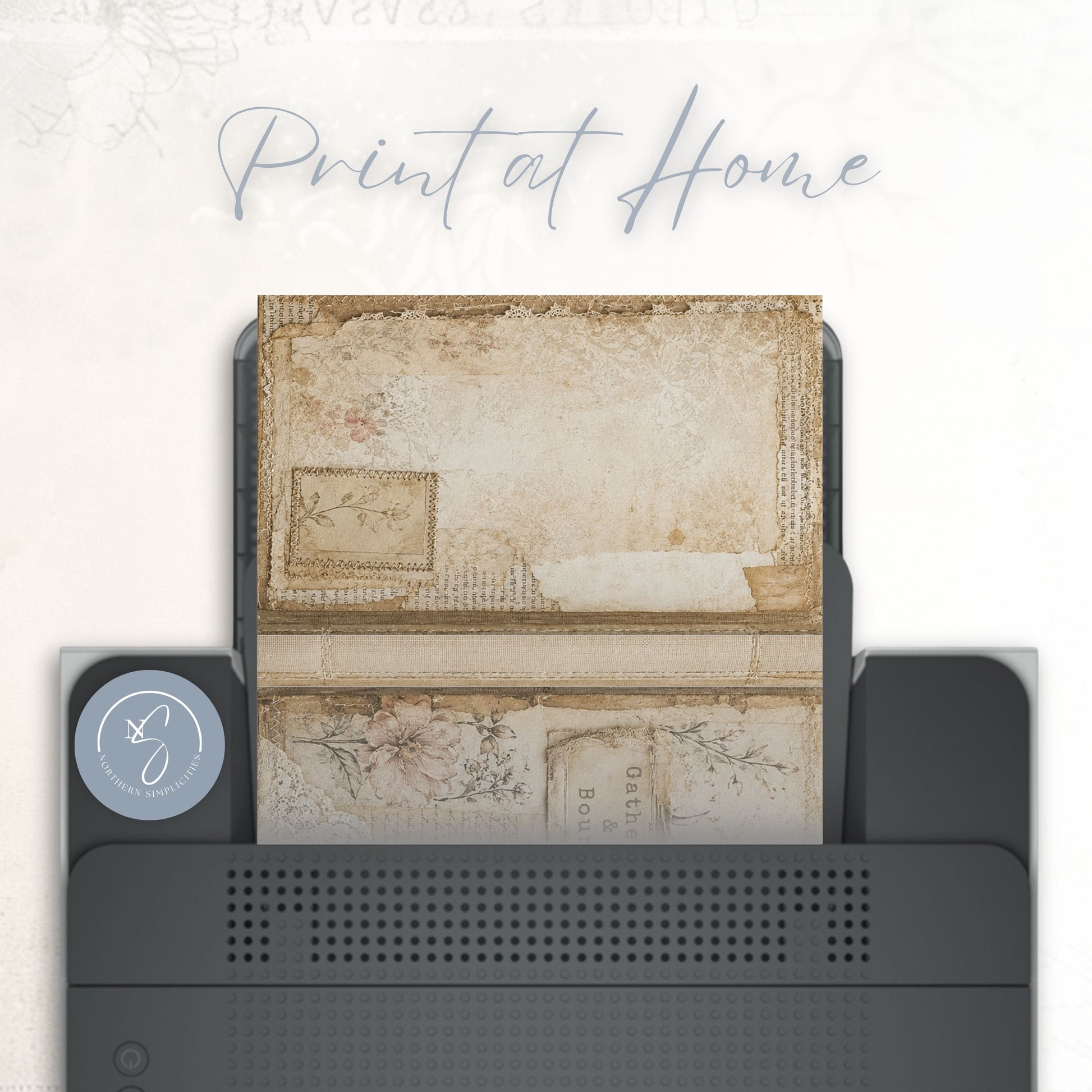 Gathered & Bound Journal Cover