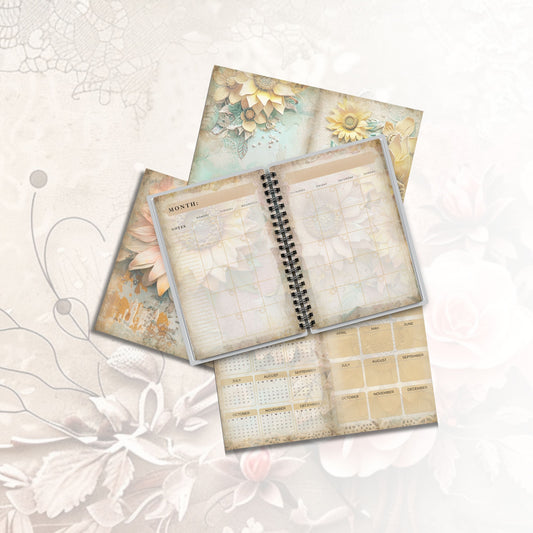 Sunflower Bliss Junk Planner