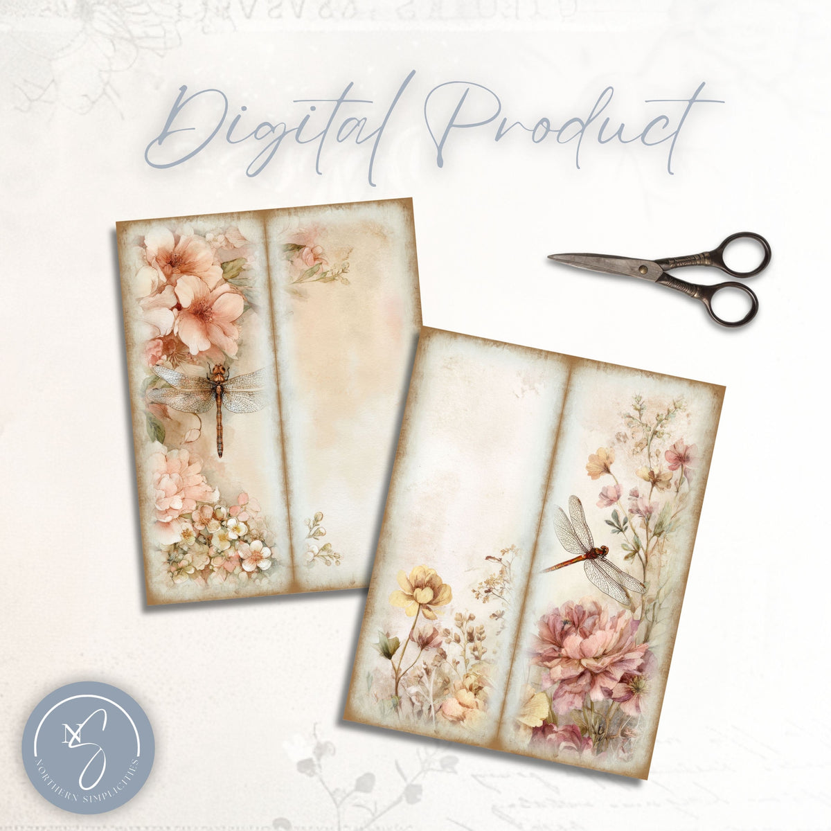 Dragonfly Dreams Tall Journal Pages