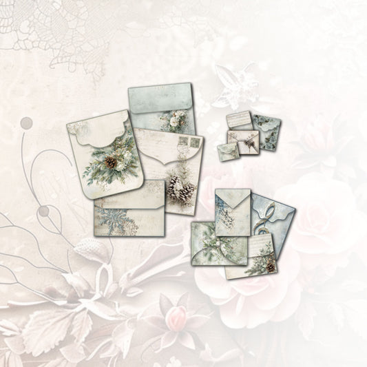 Winter Melodies Envelopes