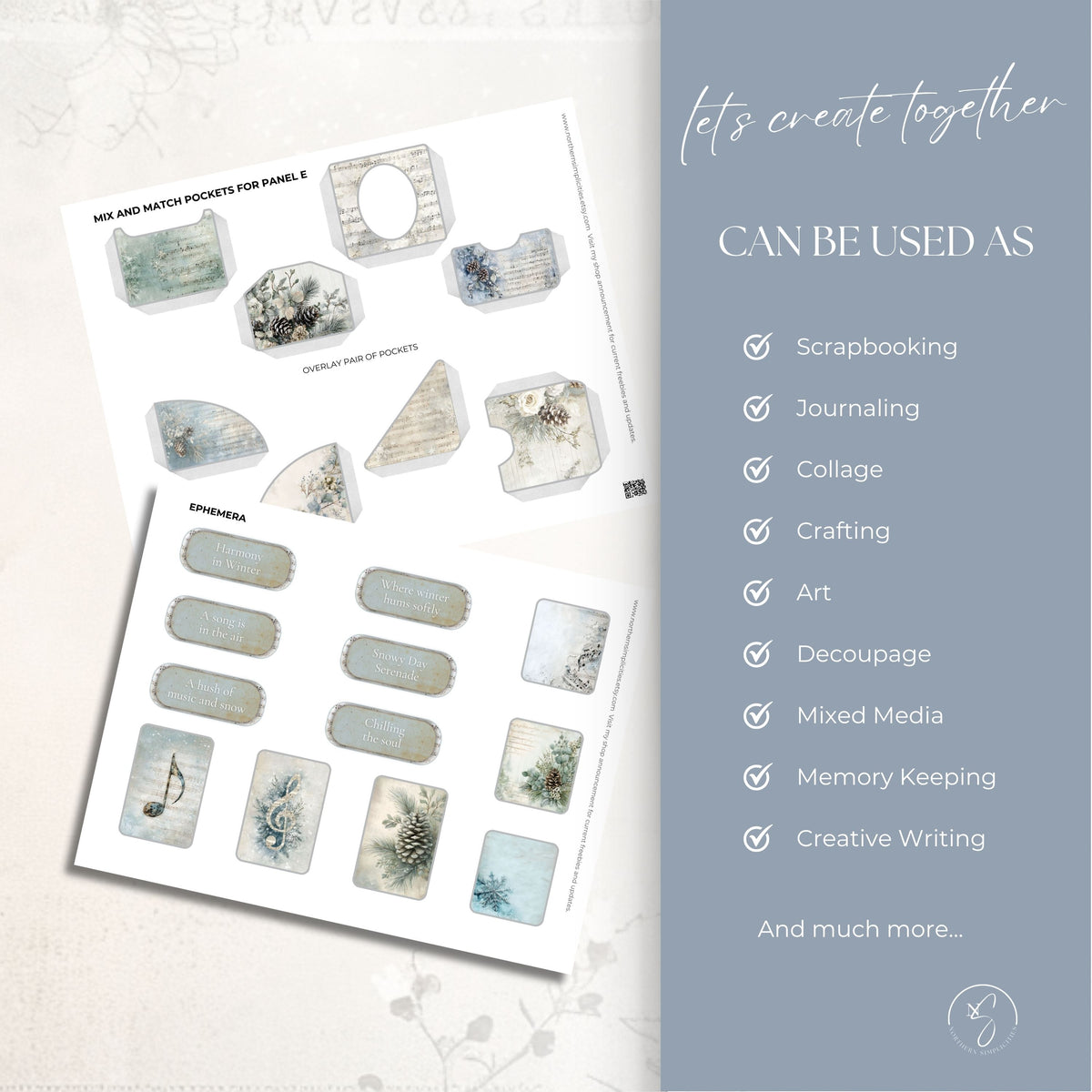 Winter Melodies Hidden Paperclips