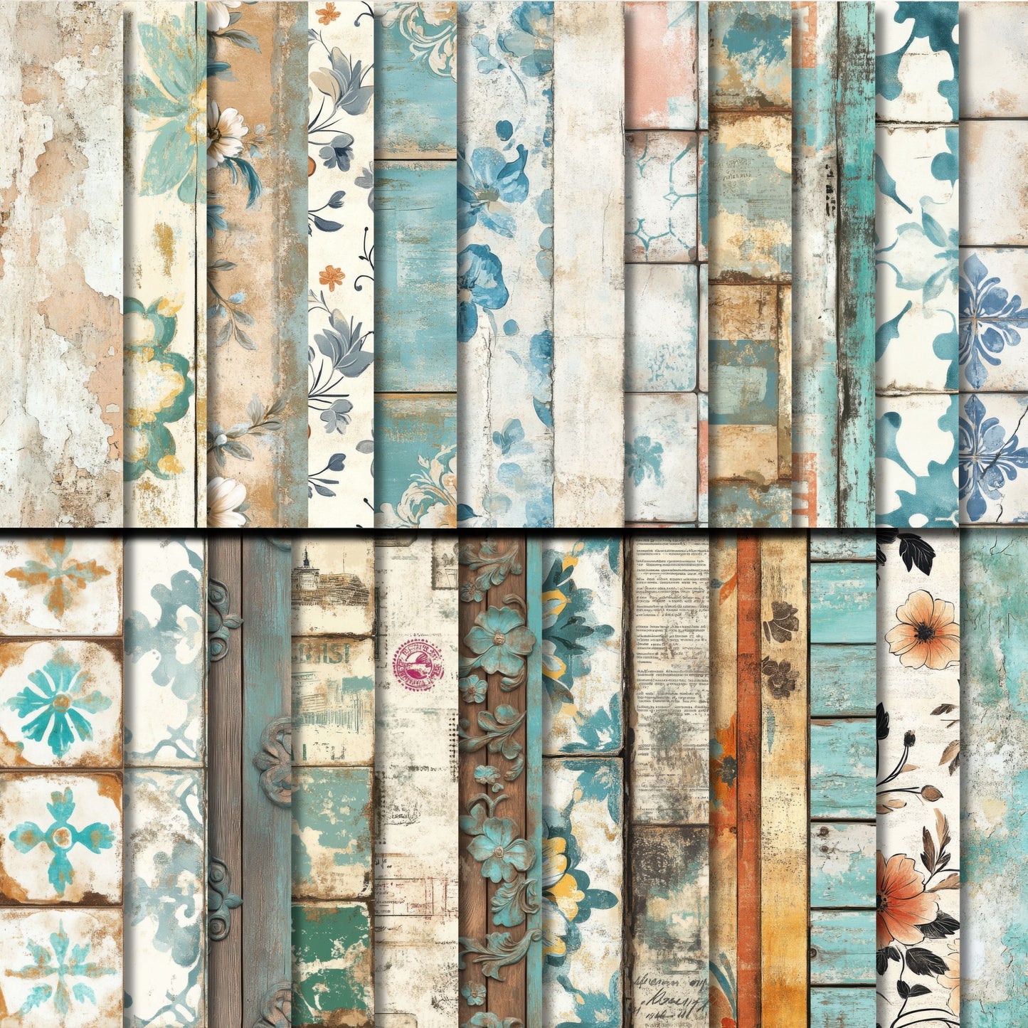 Casa de Recuerdos Seamless Papers