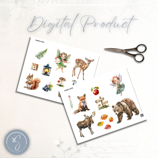 Enchanted Woodland Fussy Cuts