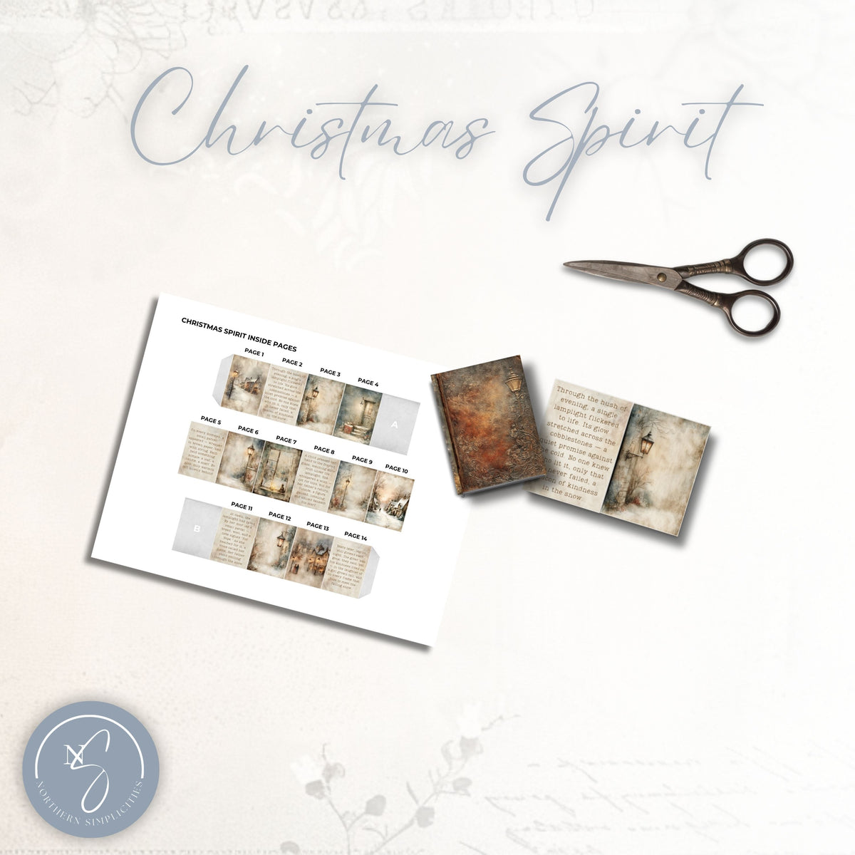 North Pole Mini Books