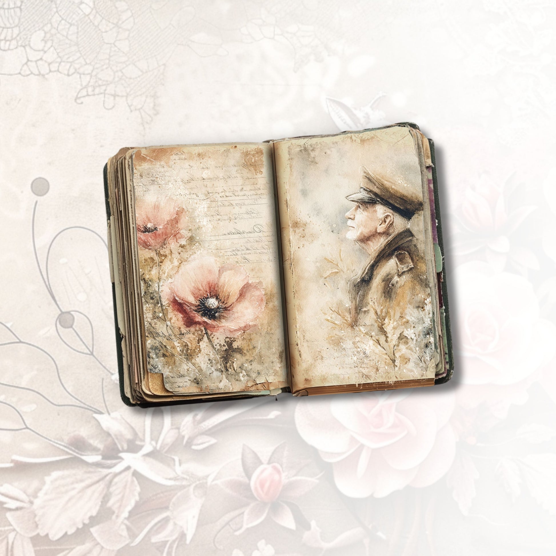 Silent Valor Junk Journal Pages