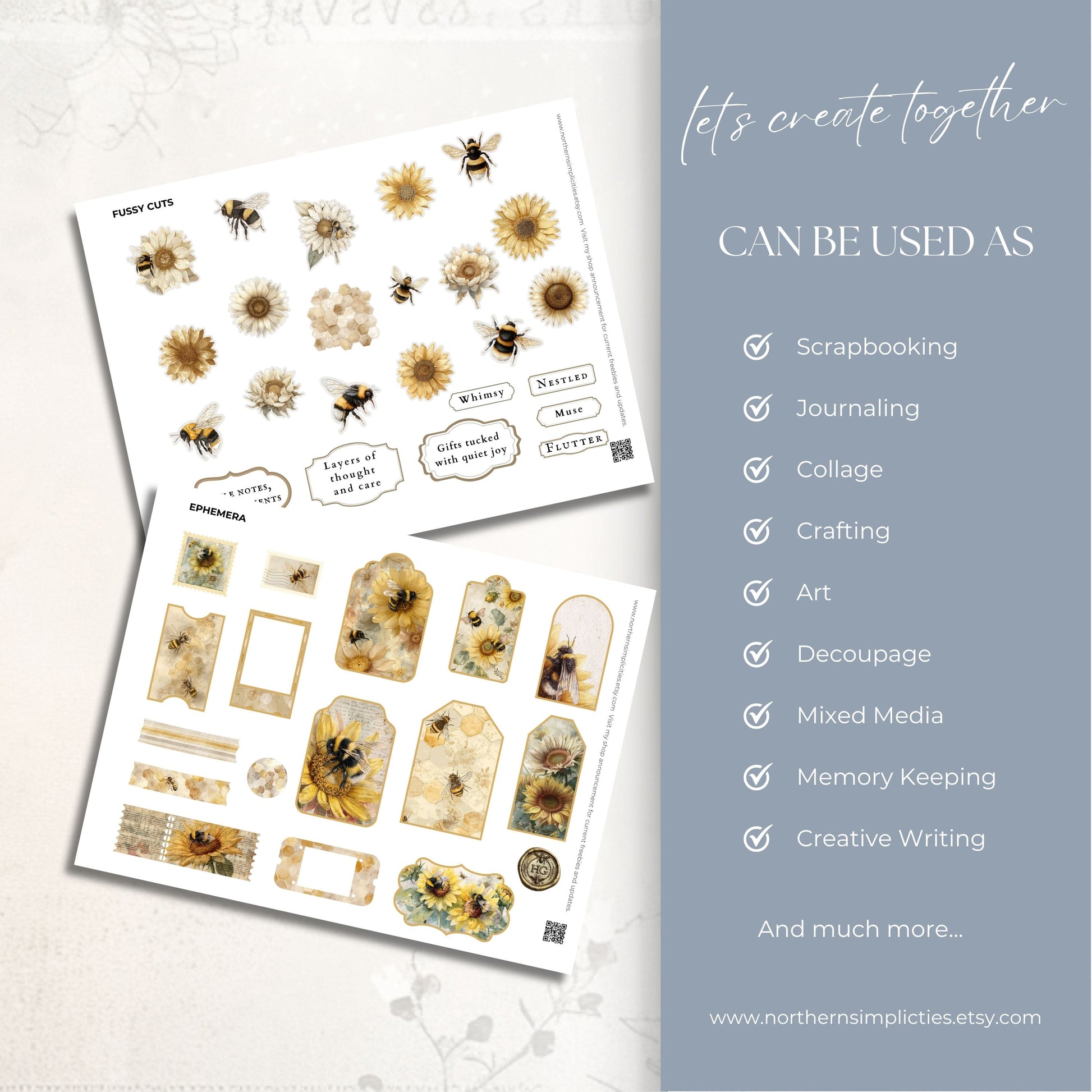 Honey Garden Hidden Paperclips