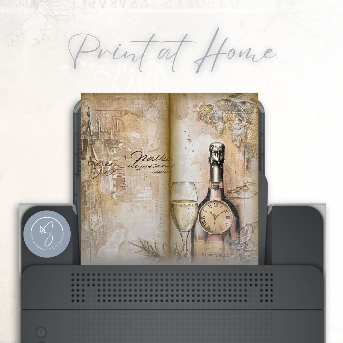 Midnight Affair Tall Journal Pages