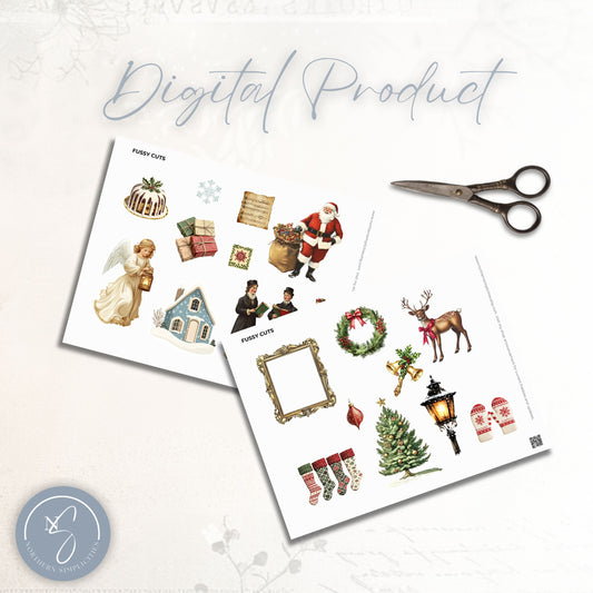 Classic Christmas Fussy Cuts