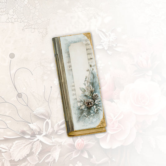 Winter Melodies Tall Journal Cover