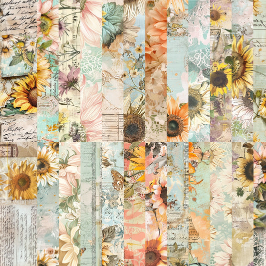 Sunflower Bliss Seamless Papers