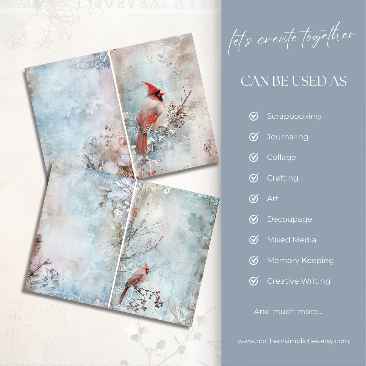 Cardinal Whispers Journal Papers