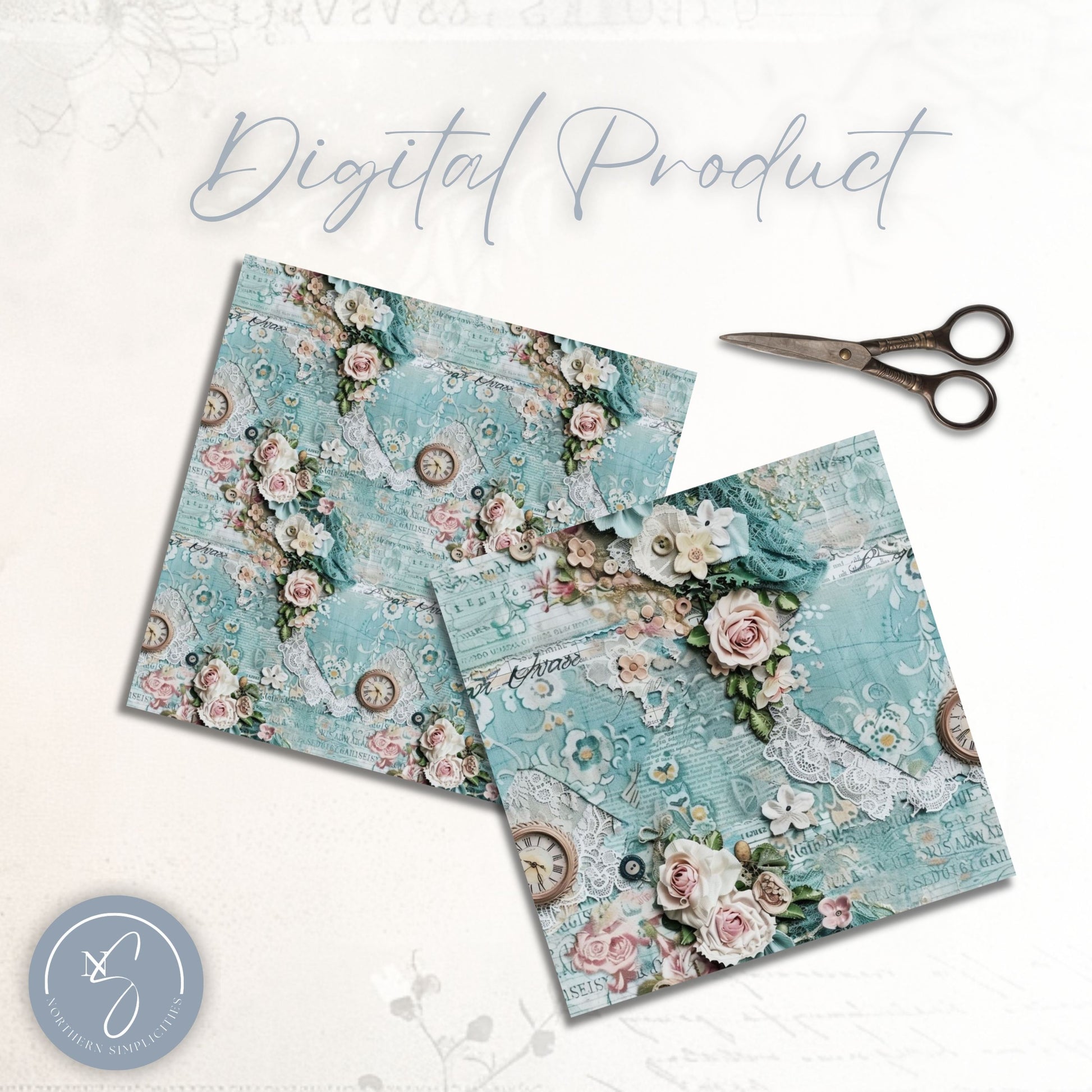 Vintage Textures Seamless Papers