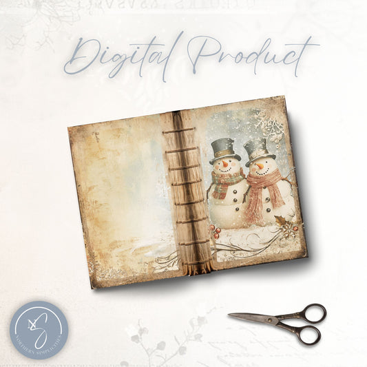 Frosty Friends Journal Cover