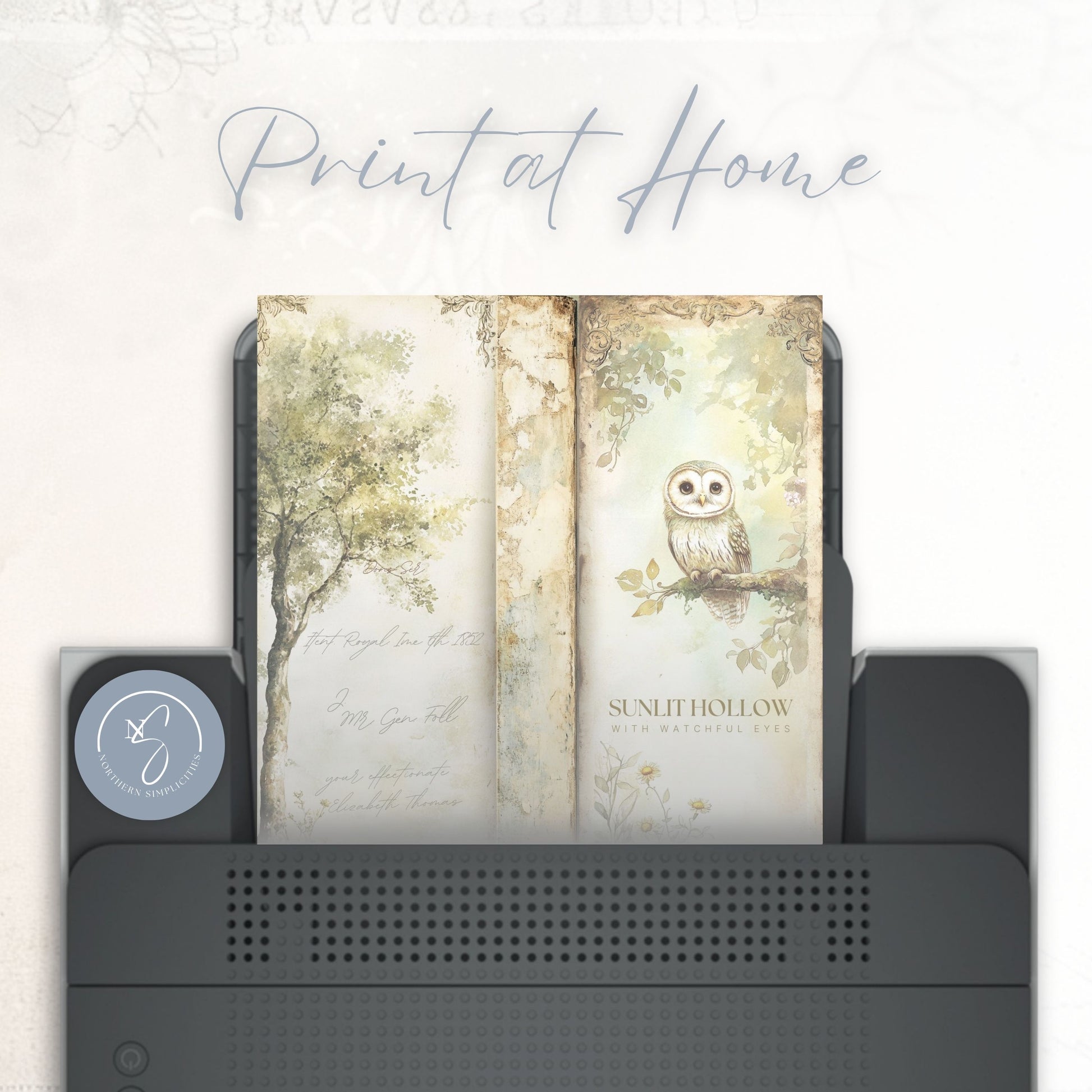 Wandering Meadow Tall Journal Cover