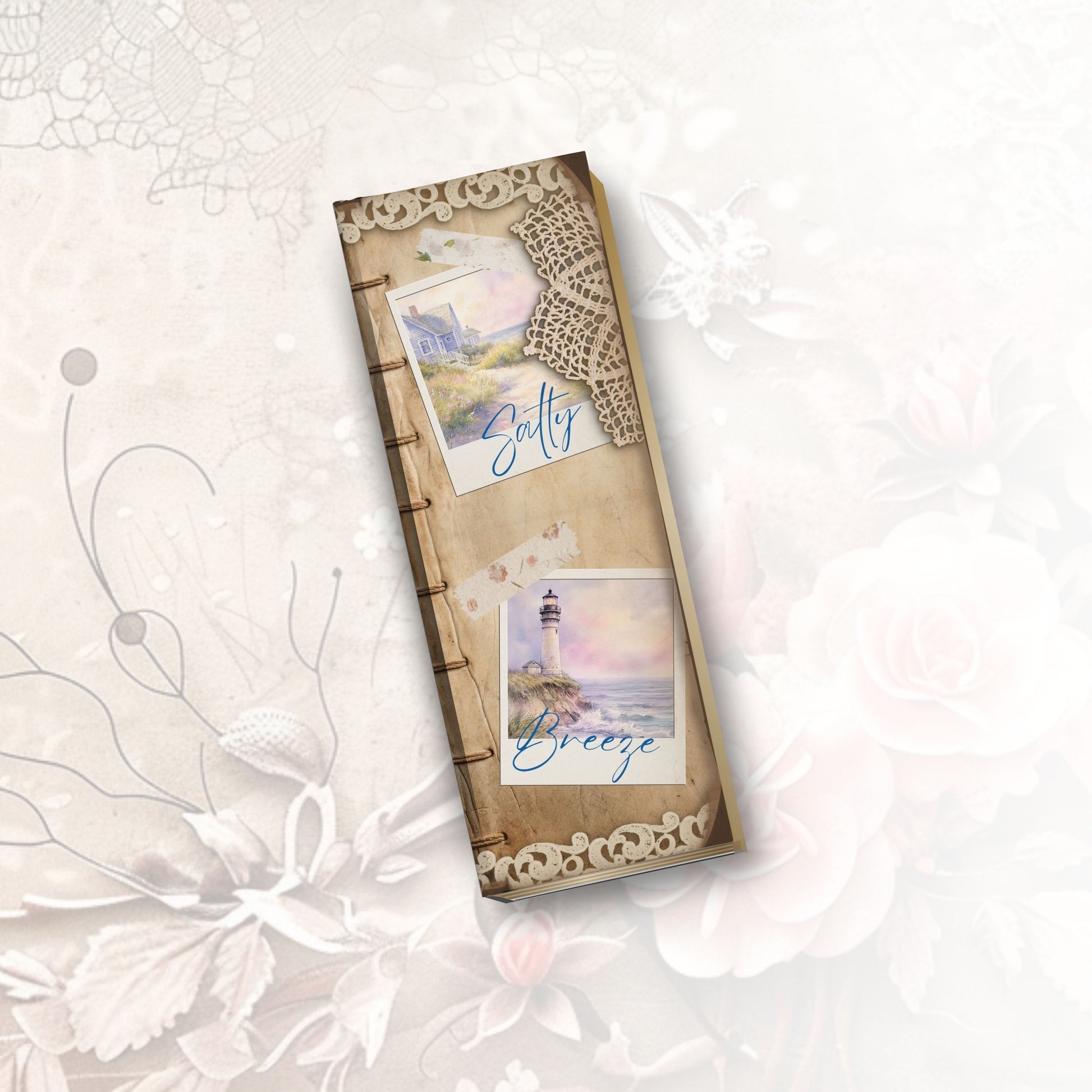Pink Shores Tall Journal Cover