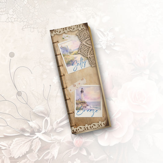Pink Shores Tall Journal Cover