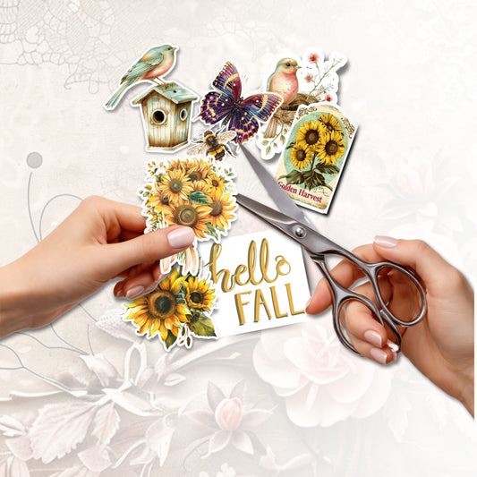 Sunflower Bliss Fussy Cuts