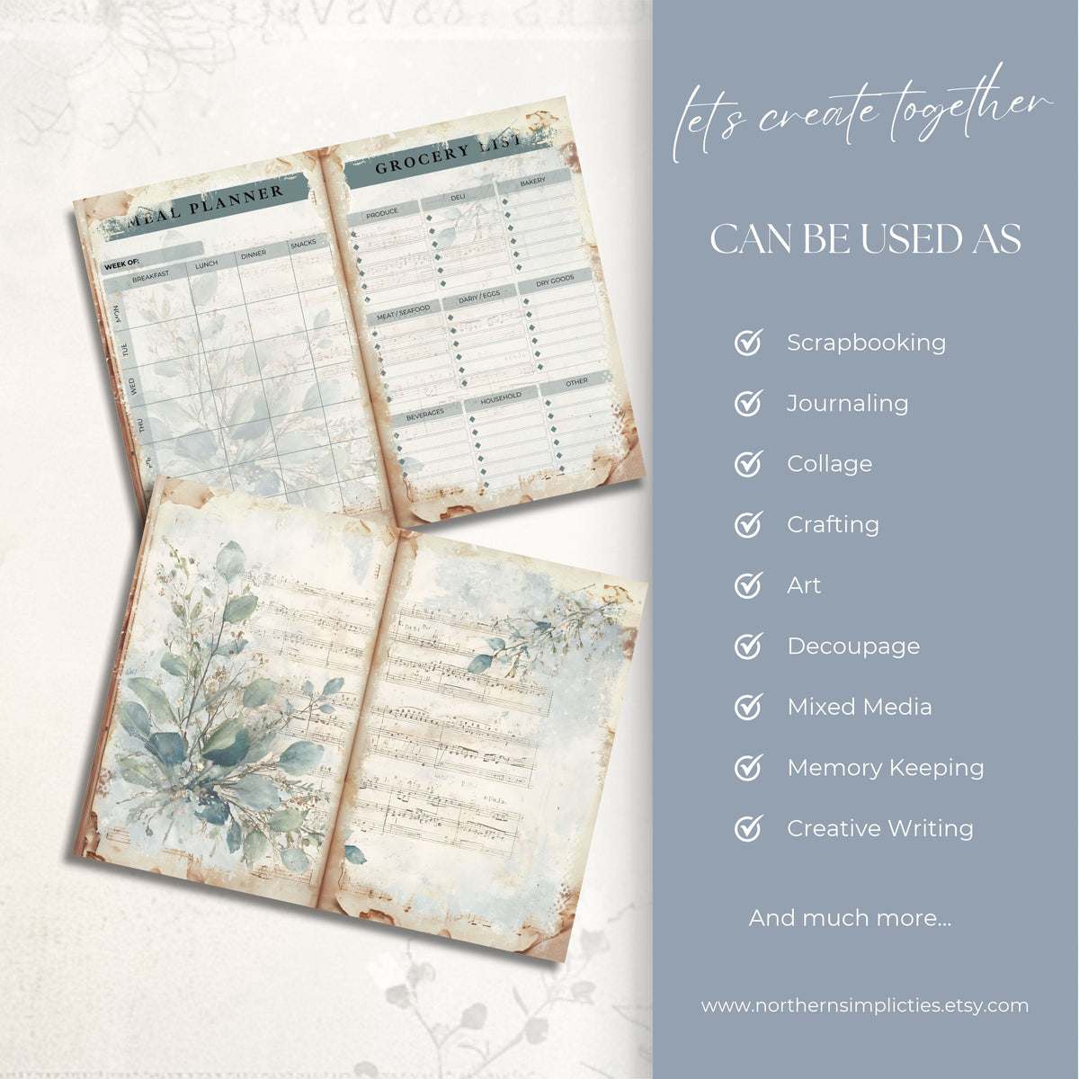 Winter Melodies Junk Planner