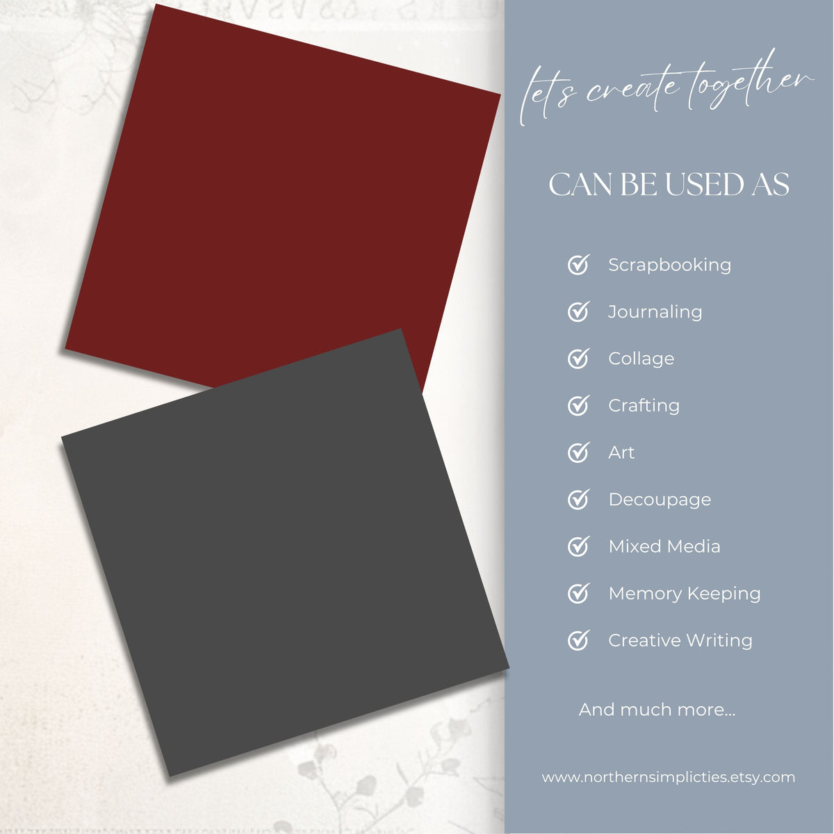 Twilight Ember Seamless Papers