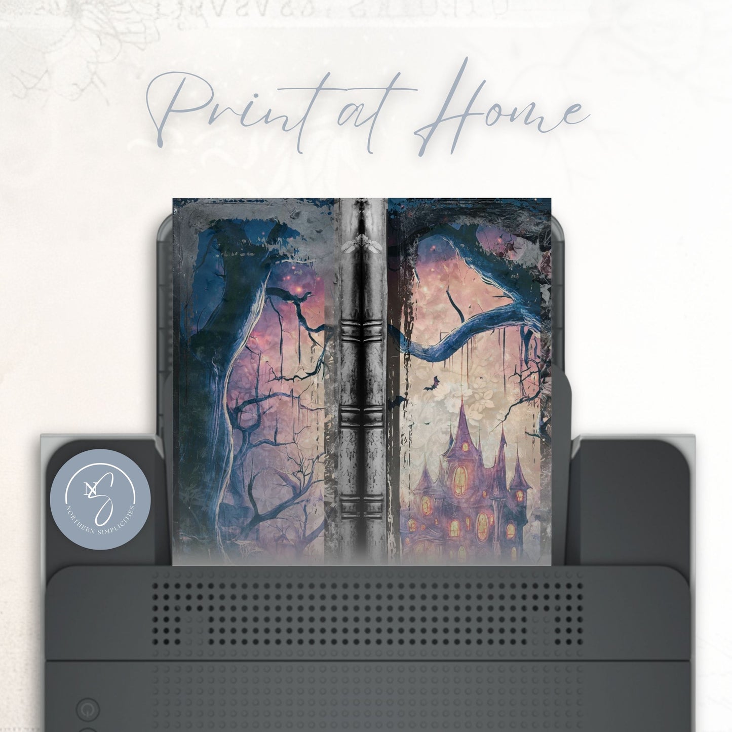 Spooky Reflections Tall Journal Cover