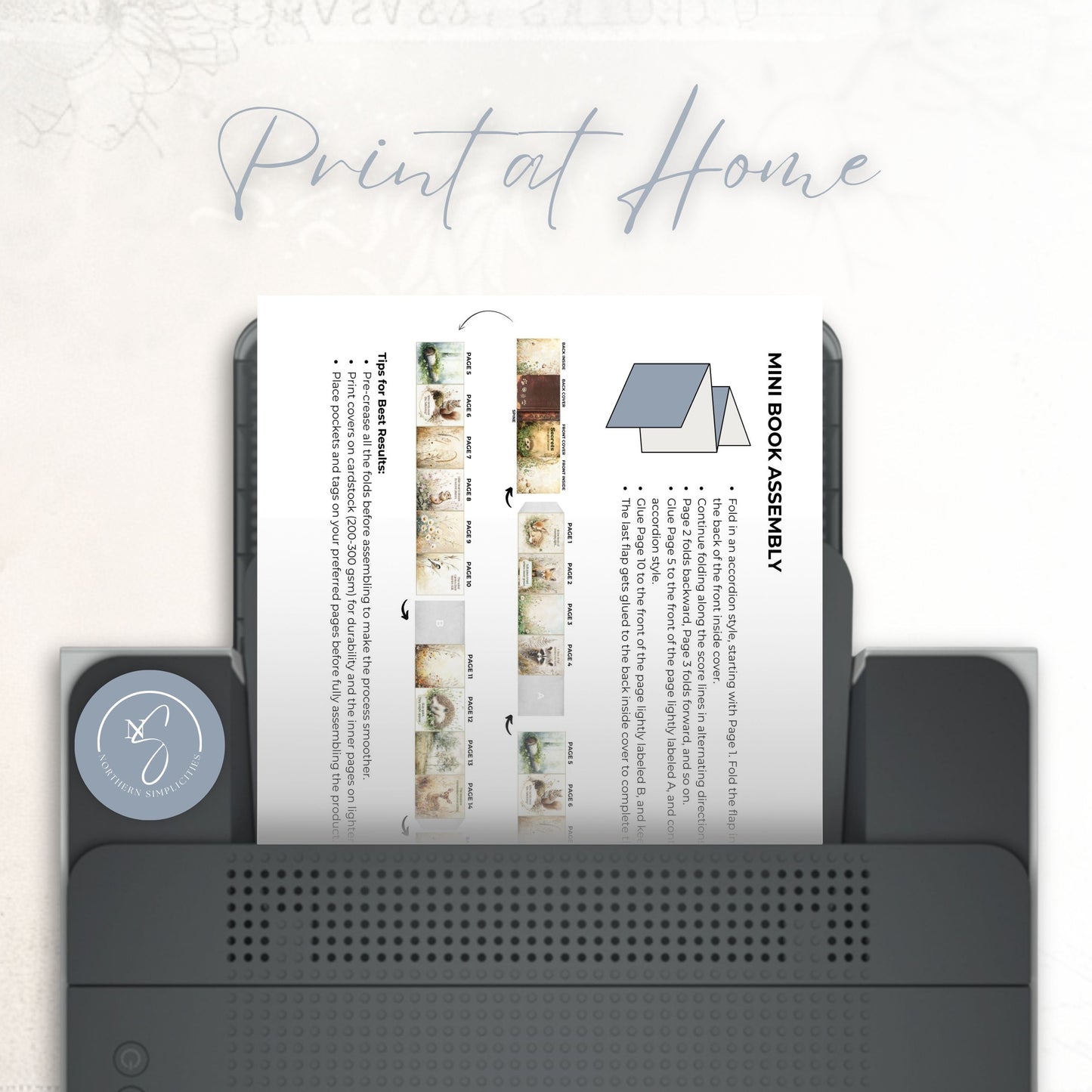 Wandering Meadow Mini Junk Journal Folio Kit