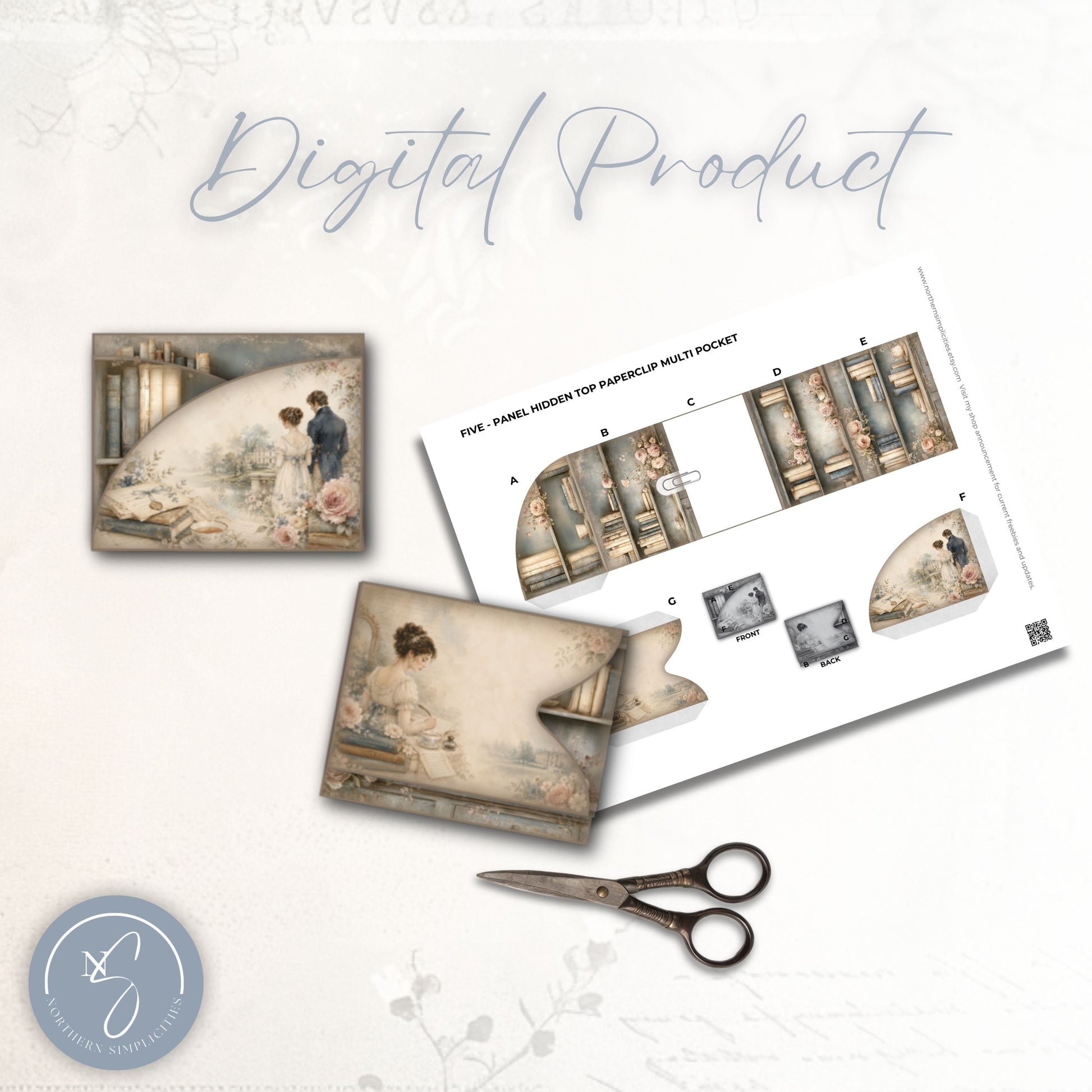 Regency Pride Hidden Paperclip Ephemera