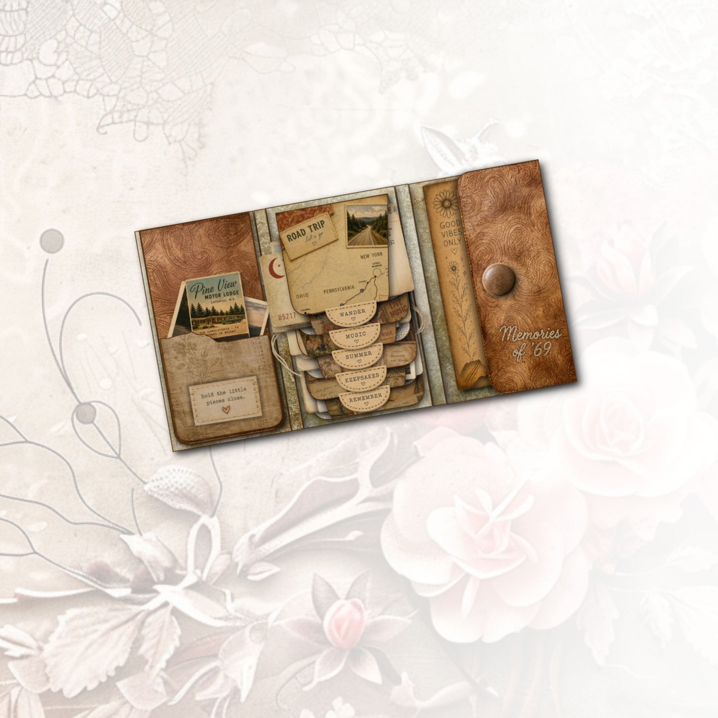 Memories of '69 Waterfall Folio Kit