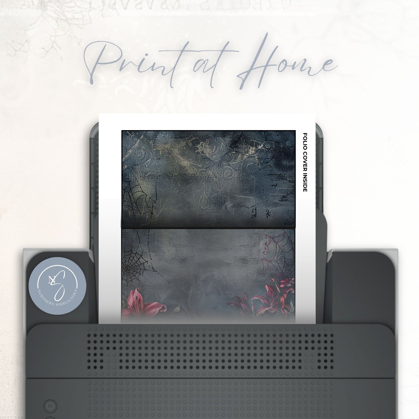 Haunted Blooms Folio Kit